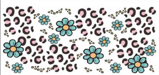 Cheetah print - flowers