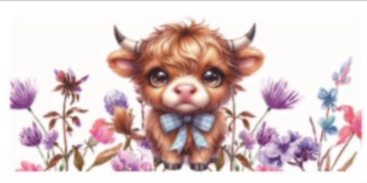 Highland Cow flowers