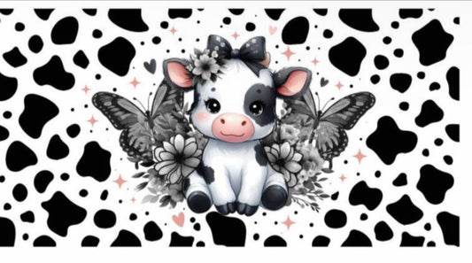Cow- cheetah print