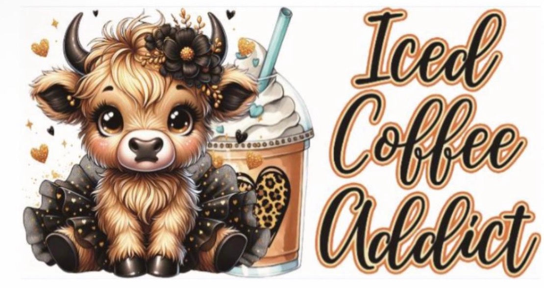 Highland Cow- Iced Coffee