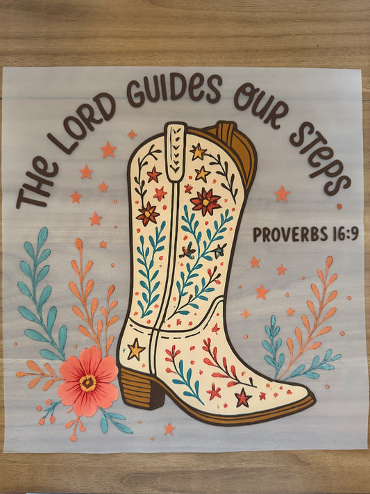 The Lord Guides Our Steps Transfer