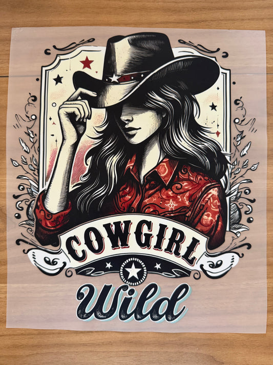 Cowgirl Wild Transfer