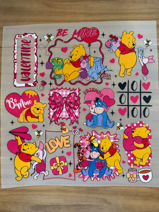 Valentine Pooh Transfer
