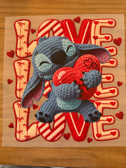 Stitch Love Transfer